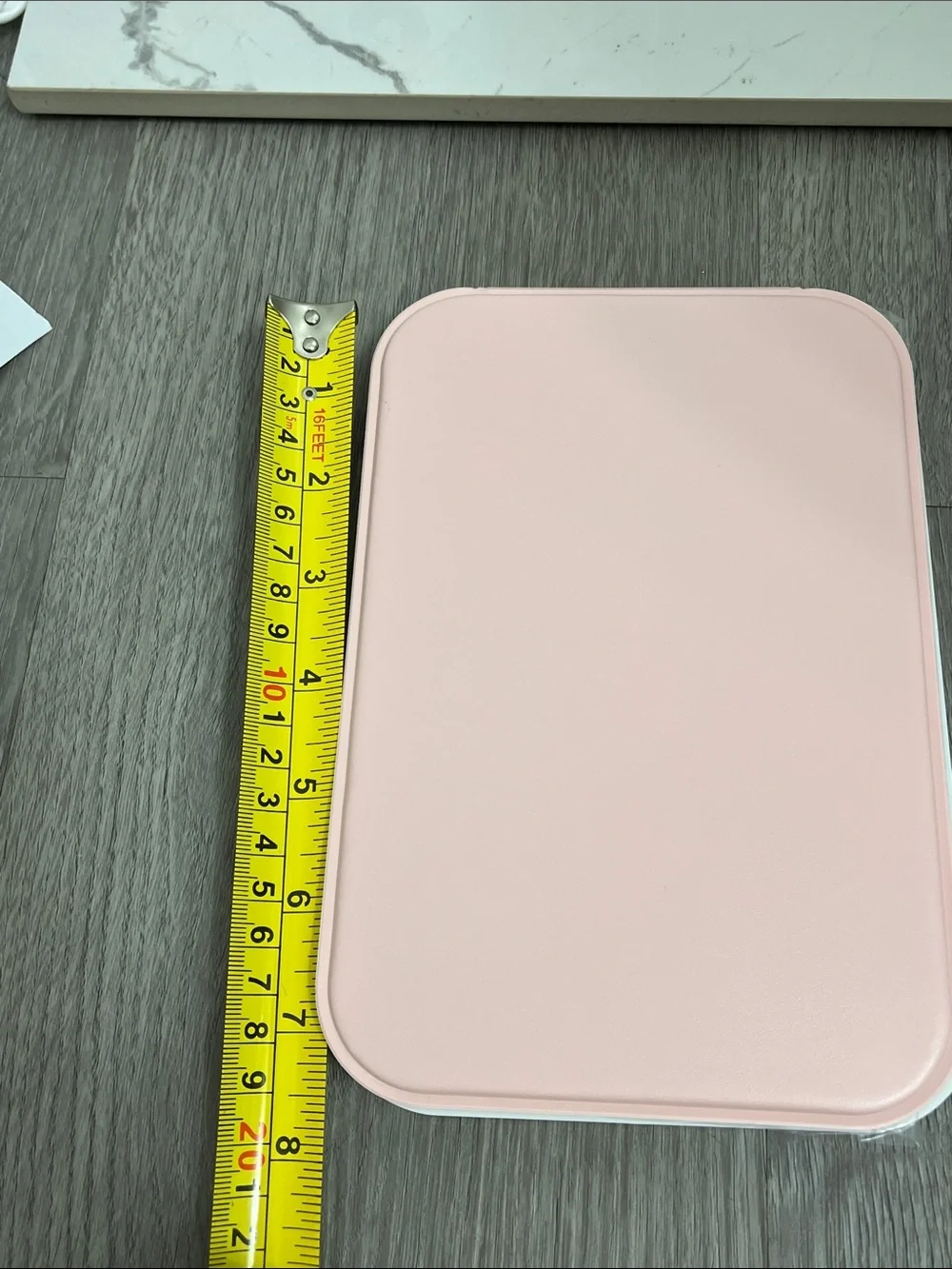 LED makeup mirror folds rechargeable